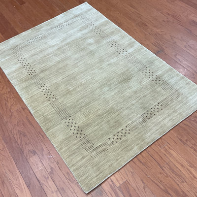 Handmade Modern Gabbeh Wool Rug