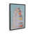 Satin Black Floater Framed