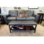 Banc de rangement rembourré en bambou Asheton