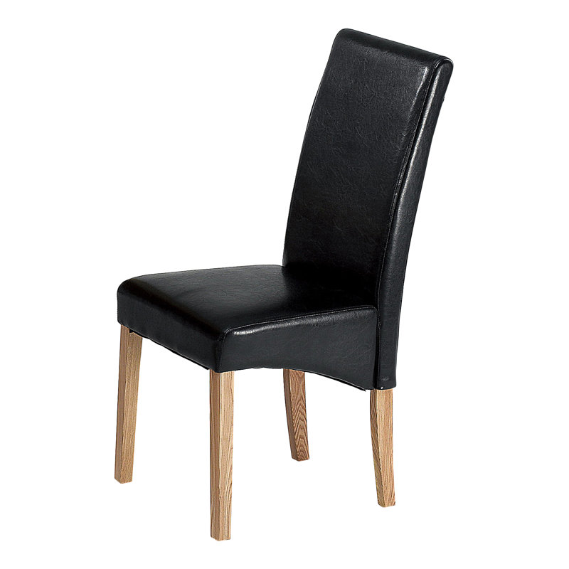 Ramino Upholstered Dining Chair, Black