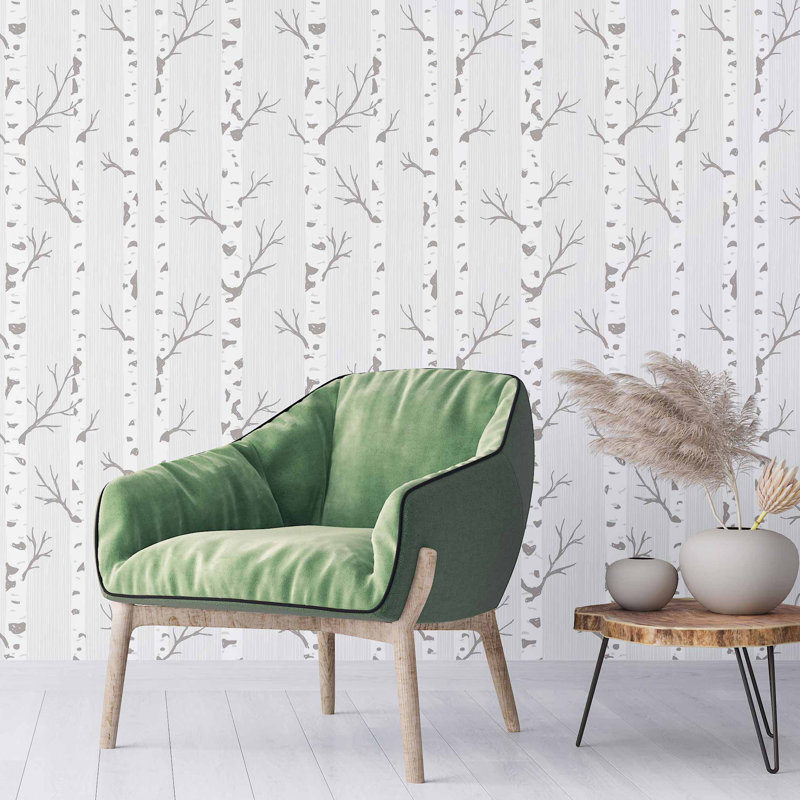Carreau de papier peint Zybert, L 126 po x l 24 po
