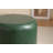 11.8In Small Round Faux Leather Upholstered Ottoman-117626316