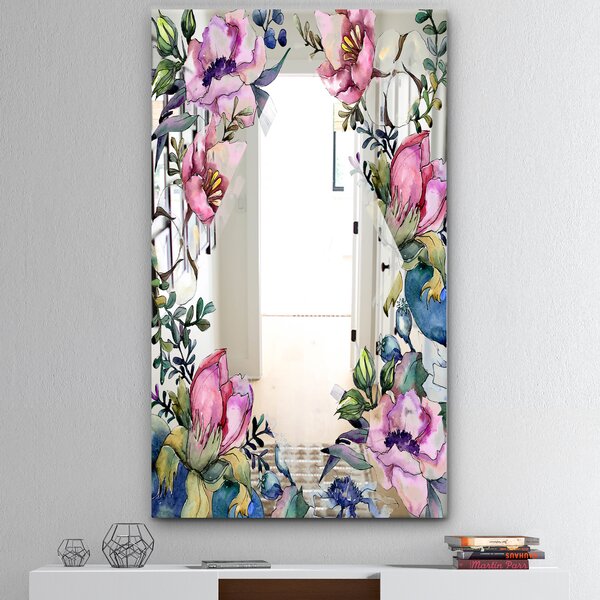 Bless international Glass Rectangle Wall Mirror | Wayfair