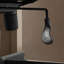 Chaise de bureau ergonomique 33,9 ", chaise de bureau moderne à hauteur ajustable