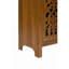 Armoire compacte en porcelaine noyer