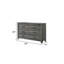 Commode 6 tiroirs Denver
