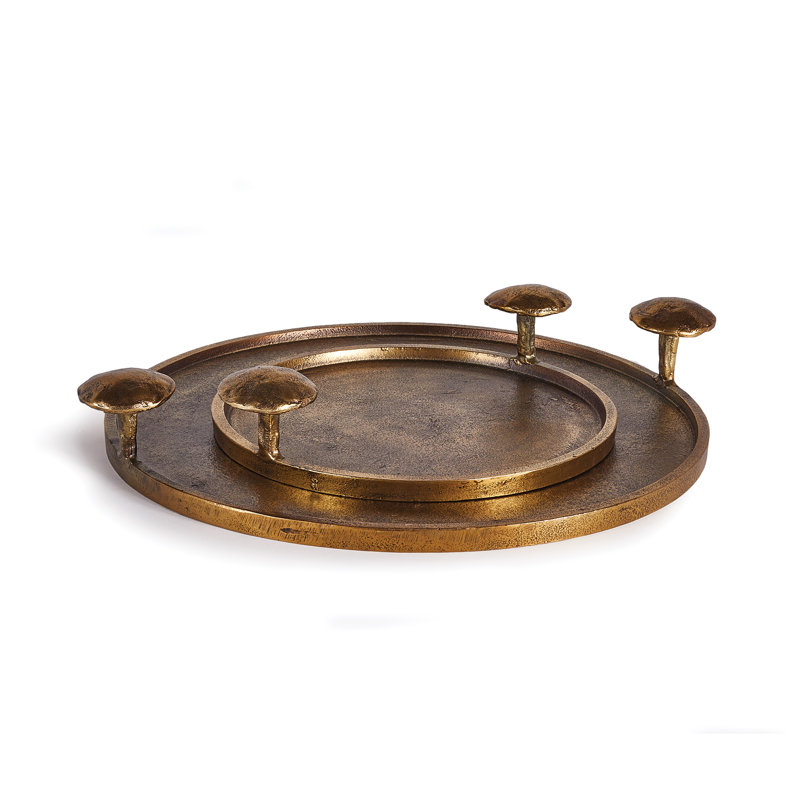 Rhys Aluminum Decorative Tray