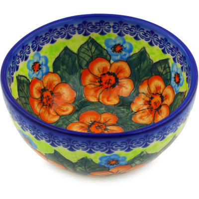 Polish Pottery Stoneware Dining Bowl