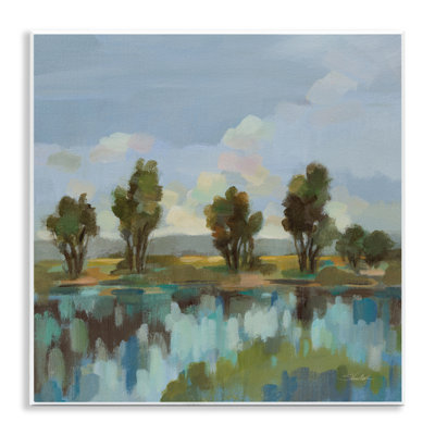 Plaque murale, "Scenic River Reflections", par Silvia Vassileva