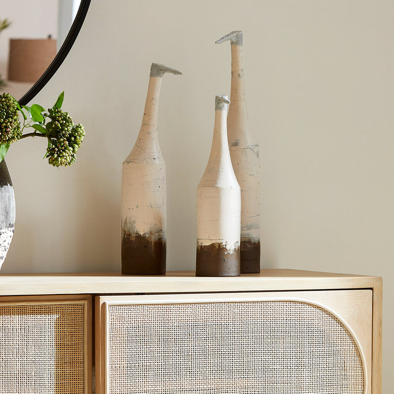 Egret Figurines & Sculptures, 22" H x 5.5" W x 5.5" D