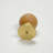 Solid Wood And Brass "Cleo" Small Ball Cabinet Knob