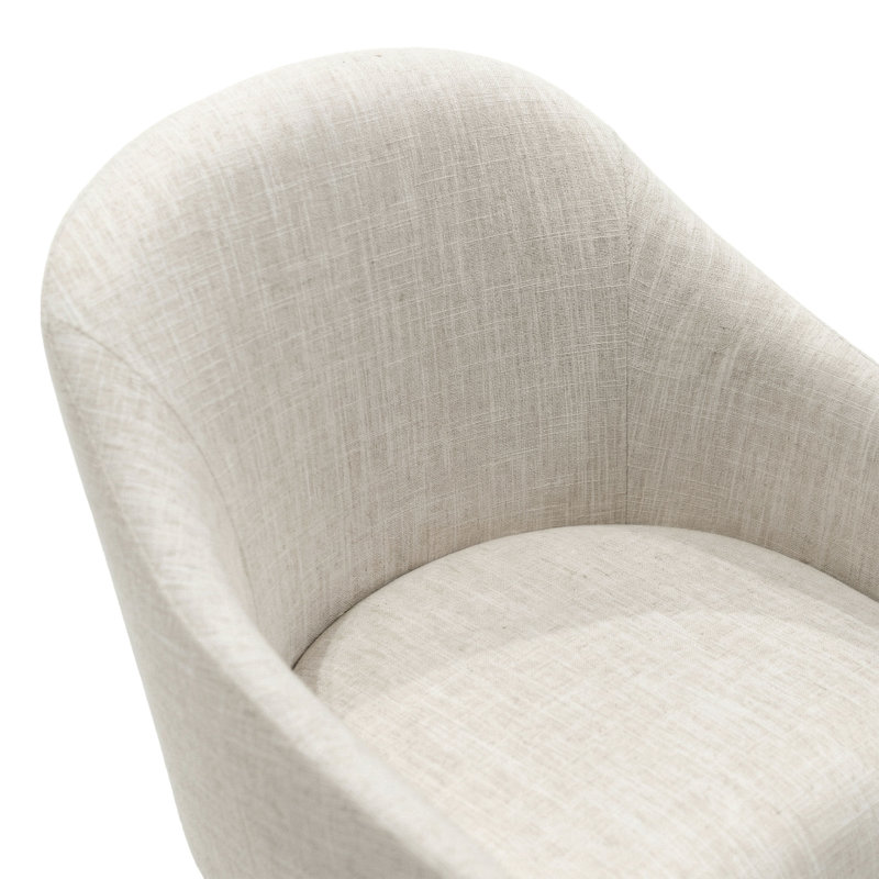 Fauteuil Chamblee, Doré