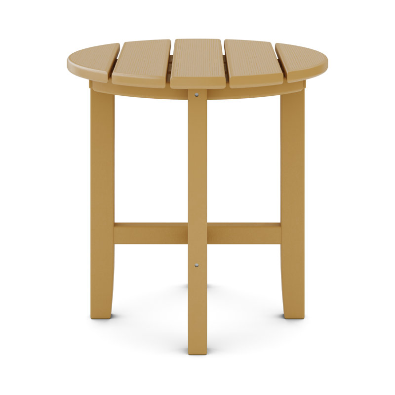 Table d'appoint ronde Iser, Boardboard brun, Boardboard brun