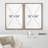 Mid Century Modern Boho Green Yellow Bright Plant Art Framed Canvas 2 Pieces Print  Wall Art Set-70115282-70115284