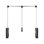 Metal Adjustable Wall Mounted Clothes Rack