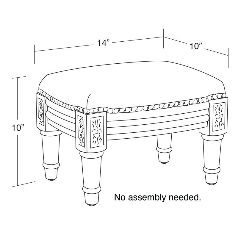 Woolhorpe Upholstered Ottoman