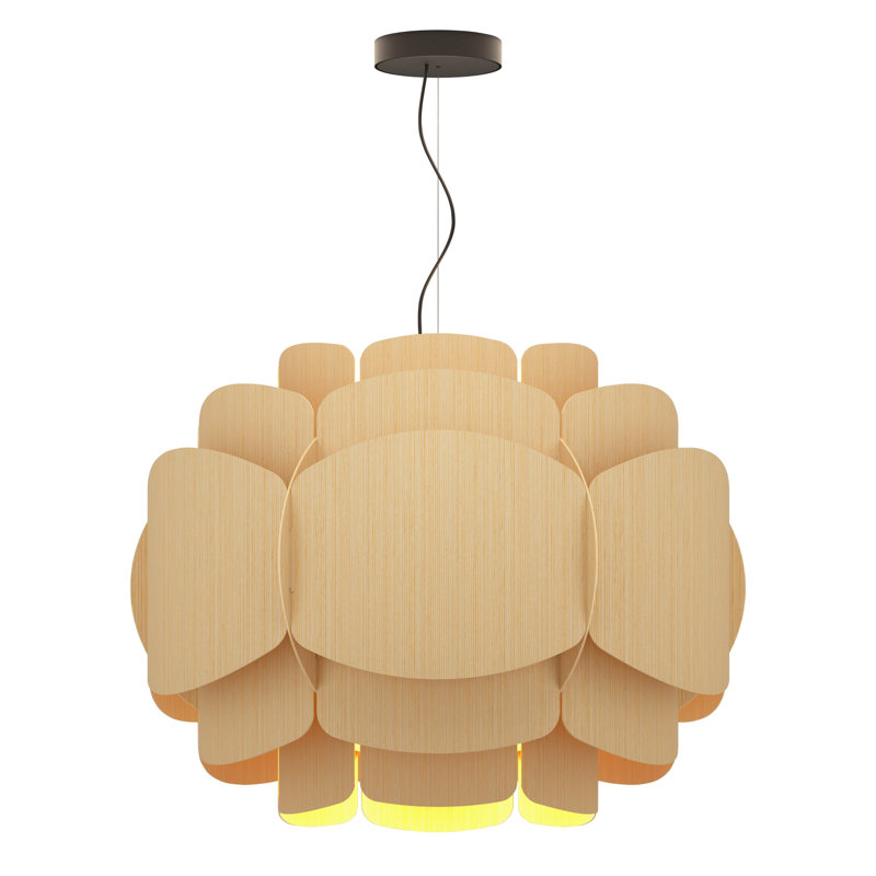 Luminaire suspendu 1 lumière Bella, Violet