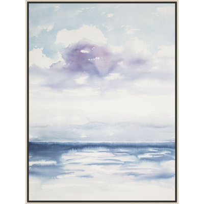 Sea Breeze Blue 1 Print by Art House Studios