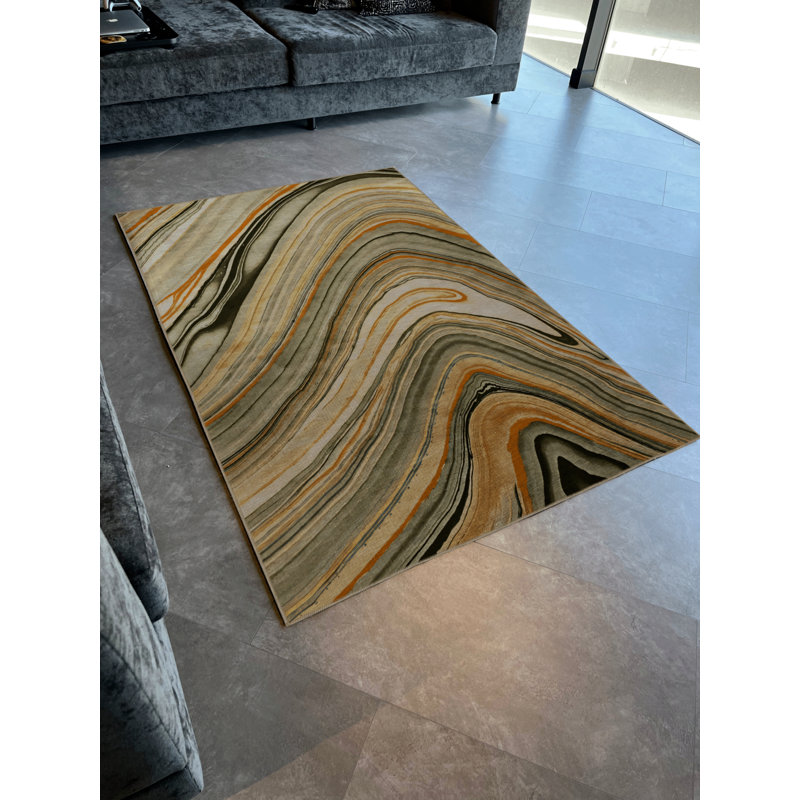 Tapis rectangulaire Vittorina, Rectangle 5 pi x 7 pi 7 po