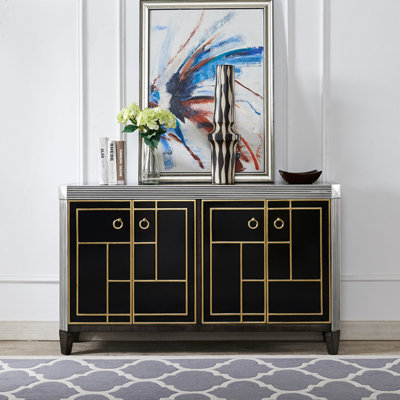 Armoire d'appoint en bois massif Simple Home