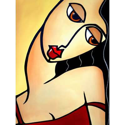 «Sunset» par Tom Fedro, reproduction d'art sur toile tendue
