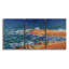 Pourville, coucher de soleil, 1882 - Toile encadrée à pièces multiples-984408459