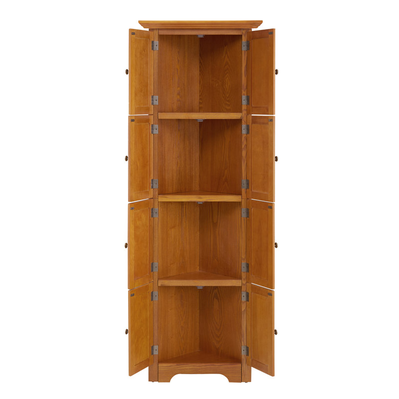 Armoire de rangement 4 niveaux à 4 niveaux avec 8 portes