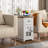 1-Drawers End Tables for Living Room with Storage and Built-in Outlets-1411328453
