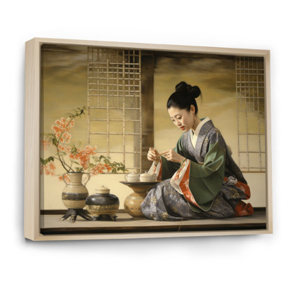 Asian Art Tea Ceremony I " Asian Art Tea Ceremony I "