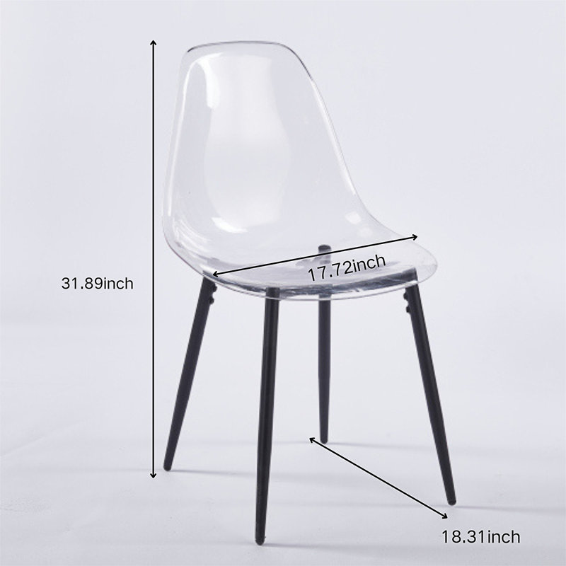 1+4, Noyer / noir, Transparent/noir