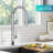 Oletto Pull Down Single Handle Kitchen Faucet-69686778