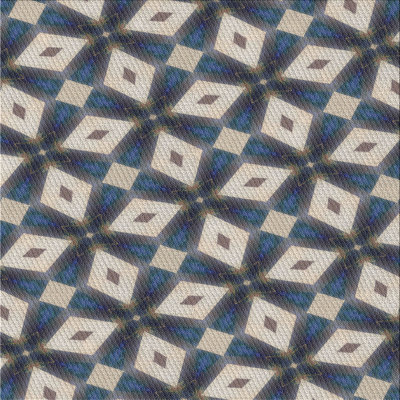 Tapis décoratif géométrique Ivoire saechao