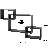 Nest Square Interlocking Box Accent Wall Shelf-1619867845