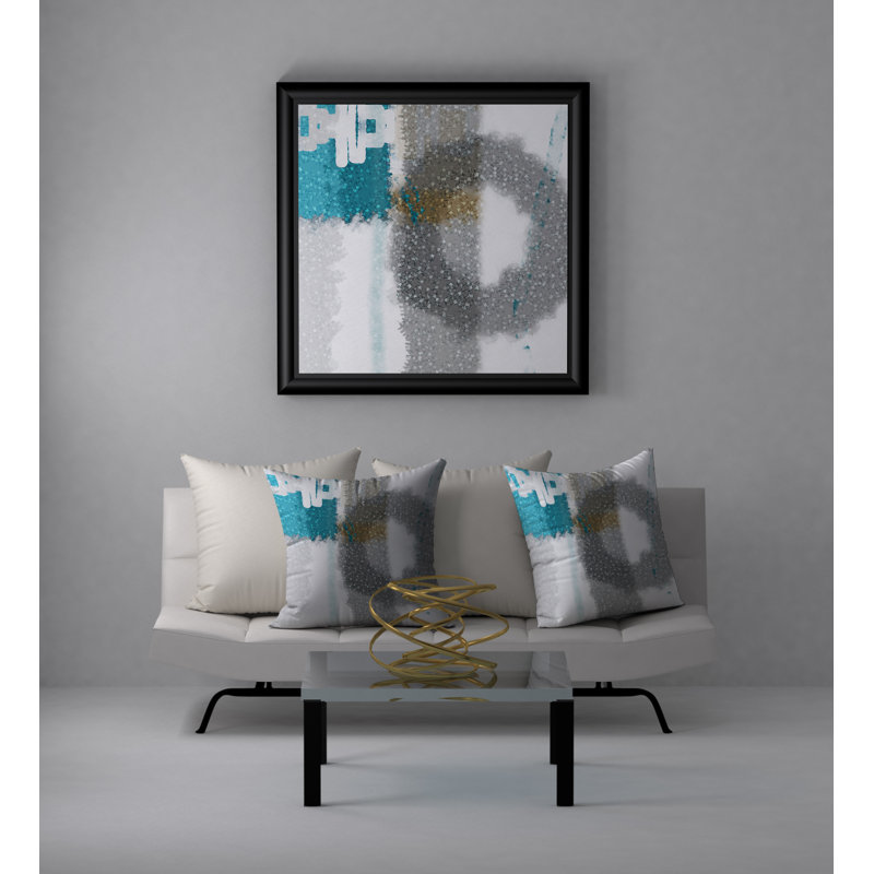 Coussin décoratif carré irrésistible, 24 po x 24 po