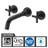 Wall Mounted 2-handle Bathroom Faucet-65462642