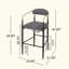 Tabouret de bar 29,75 po Amen-1790889376-1790889380