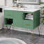 Ensemble de meuble-lavabo 36 po avec lavabo en résine, une porte, 2 tiroirs, 2 compartiments de rangement