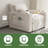 Single 36“ 3-in-1 Pull Out Convertible Sleeper Futon Sofa With Cushions Squared Arm-142607660