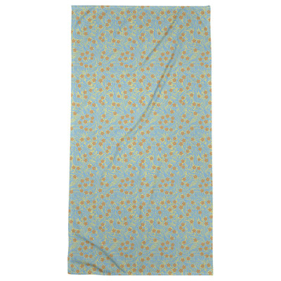 Serviette de bain florale swirly