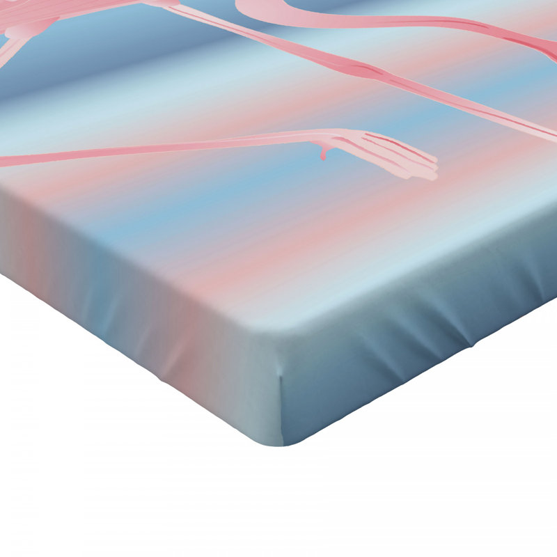 Drap-housse flamant rose, Simple