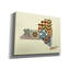 «New York State Map» par Lanre Adefioye, art mural sur toile-1029483745
