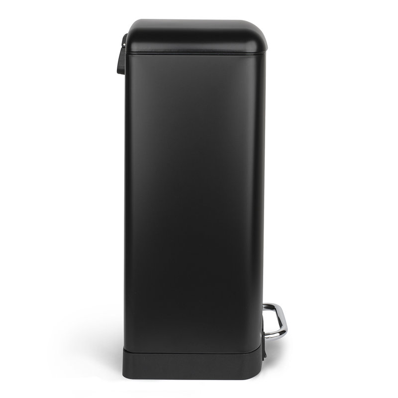 Abfalleimer mit Fußpedal, 30 L, Black