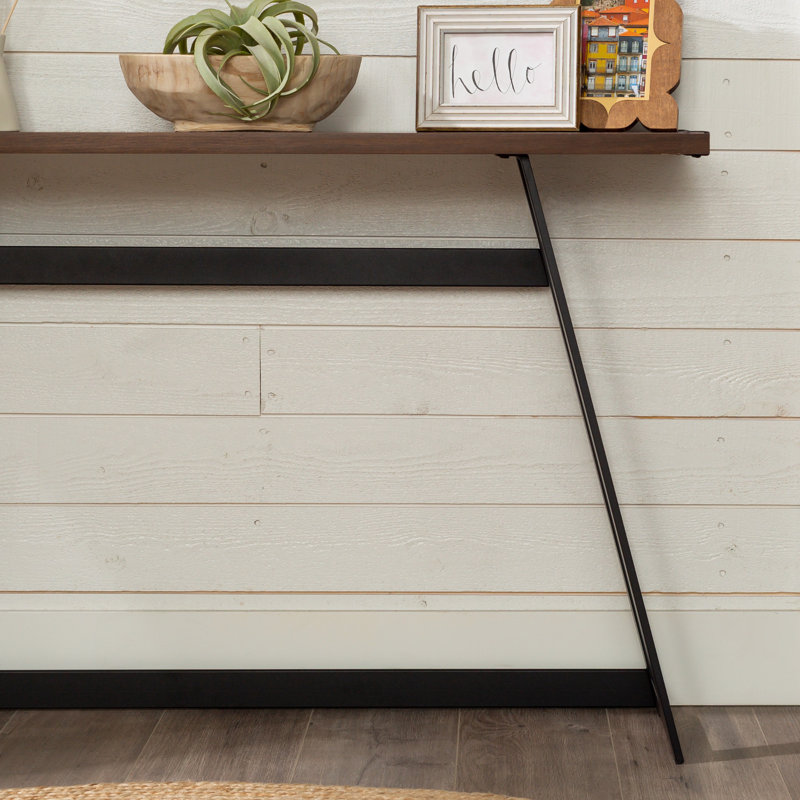Paramus 46'' Console Table, Dark Walnut