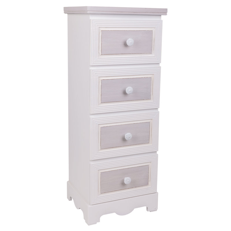 Shelstead 31cm W Manufactured Wood Bedside Table