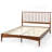 Rashay Mid-Century Modern Solid Wood Spindle Platform Bed-59362487