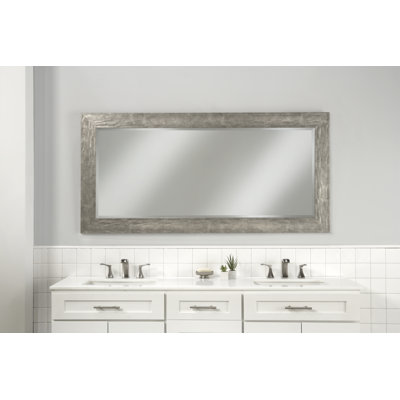 Miroir pleine longueur biseauté de style bord de mer Attiya