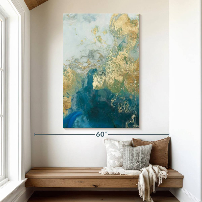Avery Ocean Splash II, 51" H x 34" W