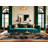 Washable Black Russian Terrier Dogs Area Rug-1953885745