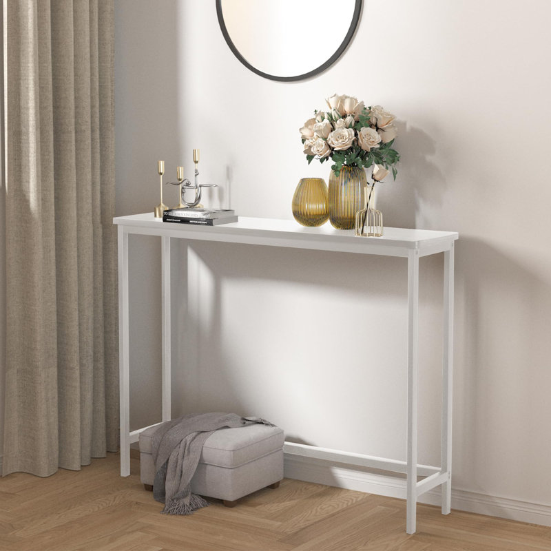 100cm Console Table, White
