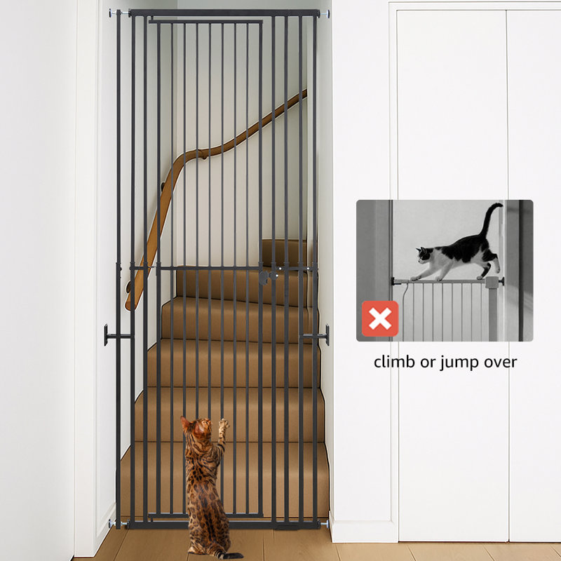 Iron Pressure Mounted Pet Gate